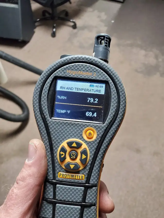 Moisture meter humidity assessment for Fire & Smoke Damage Restoration in Paramount